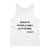 Beauty is power; a smile is its sword. - John Ray - Ultra Cotton Tank Top Motivational quotes 7813829