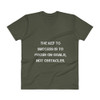 The key to success is to focus on goals, not obstacles. - Lightweight Fashion V-Neck T-Shirt Motivational quotes 7814274