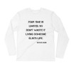 Your time is limited. So don't waste it living someone else's life. - Steve Jobs - Fitted Long Sleeve Crew Motivational quotes 7816073