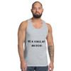 Be a voice, not an echo. - Fine Jersey Tank Top Unisex Motivational quotes 7813984