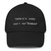 There is no angry way to say "Bubbles! - Unstructured 6 Panel Made in the USA Funny quotes 7819930