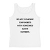 Do not compare your insides with someones else's outsides. - Ladies Missy Fit Ringspun Tank Top Motivational quotes 7815430