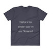 There is no angry way to say "Bubbles! - Lightweight Fashion V-Neck T-Shirt Funny quotes 7818161