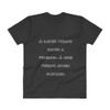 A clever person solves a problem. A wise person avoids mistakes. - Lightweight Fashion V-Neck T-Shirt Funny quotes 7818255