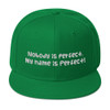 Nobody is perfect. My name is Perfect! - Wool Blend Snapback Funny quotes 7819929