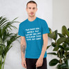 The more you weight, the harder you are to kidnap. Stay safe, eat cake! - Unisex Short Sleeve T-Shirt Funny quotes 7817780