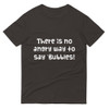 There is no angry way to say "Bubbles! - Lightweight Fashion Short Sleeve T-Shirt Funny quotes 7817996