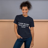 I think my soul mate might be carbs. - Unisex Short Sleeve T-Shirt Funny quotes 7817676
