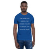 The more you weight, the harder you are to kidnap. Stay safe, eat cake! - Unisex Short Sleeve Jersey T-Shirt Funny quotes 7819568