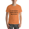 If opportunity doesn't knock, build a door. - Unisex Short Sleeve Jersey T-Shirt Motivational quotes 7815074