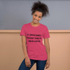 If opportunity doesn't knock, build a door. - Unisex Short Sleeve Jersey T-Shirt Motivational quotes 7815074