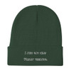 I just got that Friday feeling. - Knit Beanie 12" Funny quotes 7819997