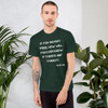 If you haven't tried, how will you ever know if there's any chance? - Jack Ma - Unisex Short Sleeve T-Shirt Motivational quotes 7813959