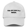 You are one in a melon. - Unstructured 6 Panel Made in the USA Funny quotes 7819834