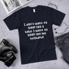 I don't want to sleep like a baby. I want to sleep like my husband! - Unisex Short Sleeve T-Shirt Funny quotes 7817504