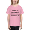 The key to success is to focus on goals, not obstacles. - Youth Lightweight Fashion T-Shirt Motivational quotes 7815057