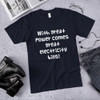 With great power comes great electricity bills! - Unisex Short Sleeve T-Shirt Funny quotes 7819187