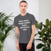 With great power comes great electricity bills! - Unisex Short Sleeve T-Shirt Funny quotes 7819187