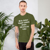 With great power comes great electricity bills! - Unisex Short Sleeve T-Shirt Funny quotes 7819187