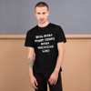 With great power comes great electricity bills! - Unisex Short Sleeve T-Shirt Funny quotes 7819187
