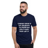 Common sense is like deodorant. The people who need it most never use it! - Lightweight Fashion Short Sleeve T-Shirt Funny quotes 7818803
