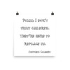 Folks, I don't trust children. They're here to replace us. - Stephen Colbert - Paper Poster Funny quotes 7819584