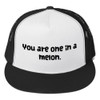 You are one in a melon. - Trucker Cap Funny quotes 7819914