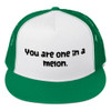 You are one in a melon. - Trucker Cap Funny quotes 7819914