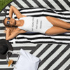 Last name Ever, first name Greatest. - One-Piece Swimsuit Funny quotes 7816831