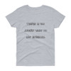 There is no angry way to say bubbles. - Ladies Cotton Short Sleeve T-Shirt Funny quotes 7818169
