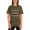 I would kill for a Nobel Peace Price! - Unisex Short Sleeve T-Shirt Funny quotes 7816518