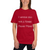 I would kill for a Nobel Peace Price! - Unisex Short Sleeve T-Shirt Funny quotes 7816518