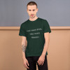 Last name Ever, first name Greatest. - Unisex Short Sleeve T-Shirt Funny quotes 7816537