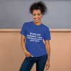 Brains are awesome. I wish everybody would have one! - Unisex Short Sleeve T-Shirt Funny quotes 7818376