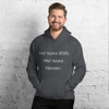 Last name Ever, first name Greatest. - Unisex Hooded Sweatshirt Funny quotes 7816670