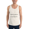 There is beauty in simplicity. - Unisex Jersey Tank Funny quotes 7816812