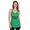 Normal is boring - Ladies Triblend Racerback Tank Funny quotes 7816654