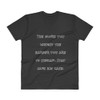 The more you weight the harder you are to kidnap. Stay safe eat cake. - Lightweight Fashion V-Neck T-Shirt Funny quotes 7818785