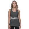 Be a Warrior, not a Worrier. - Fine Jersey Tank Top Unisex Funny quotes 7817385