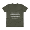 Failure is the condiments that give success to its flavor. - Lightweight Fashion V-Neck T-Shirt Motivational quotes 7814270