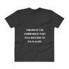 Failure is the condiments that give success to its flavor. - Lightweight Fashion V-Neck T-Shirt Motivational quotes 7814270