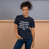 tried being normal once. Worst two minutes of my life. - Unisex Short Sleeve T-Shirt Funny quotes 7818270