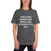 tried being normal once. Worst two minutes of my life. - Unisex Short Sleeve T-Shirt Funny quotes 7818270