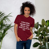 tried being normal once. Worst two minutes of my life. - Unisex Short Sleeve T-Shirt Funny quotes 7818270