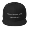 When nothing goes right, go left - Wool Blend Snapback Funny quotes 7820145