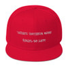 When nothing goes right, go left - Wool Blend Snapback Funny quotes 7820145