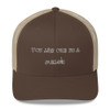 You are one in a melon. - Retro Trucker Cap Funny quotes 7820296