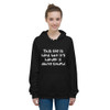 This life is hard, but it's harder if you're stupid. - Unisex Fleece Pullover Hoodie Funny quotes 7818298