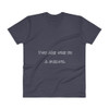 You are one in a melon. - Lightweight Fashion V-Neck T-Shirt Funny quotes 7818540