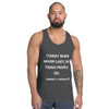 Tough times never last, but tough people do. - Robert H. Schuller - Fine Jersey Tank Top Unisex Motivational quotes 7814291